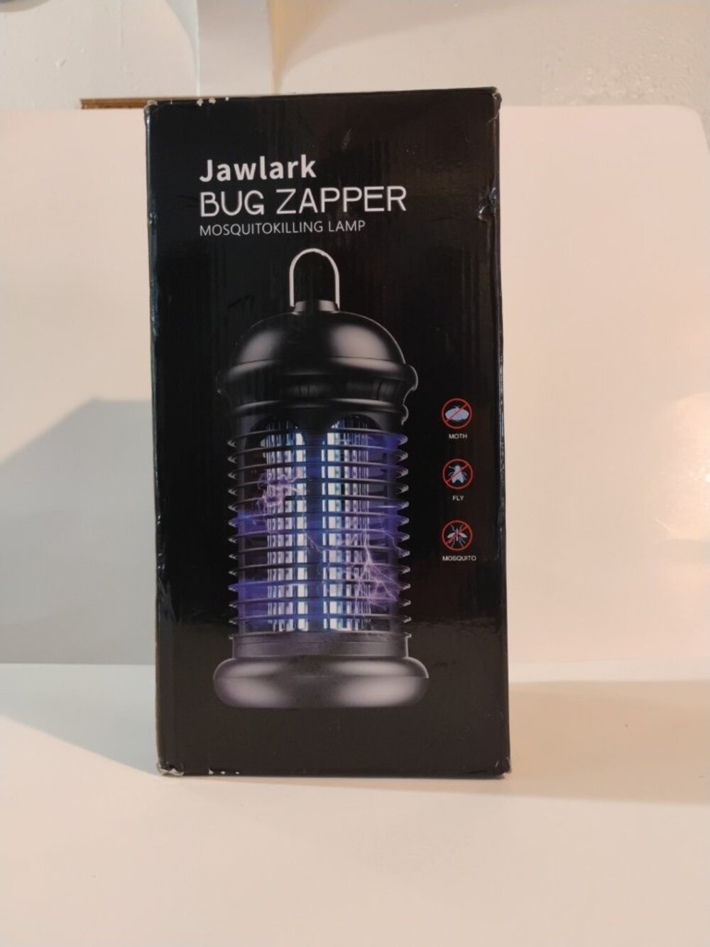 Jawlark Bug Zapper Outdoor, Mosquito Zapper, 3 Prong Plug in Electric Fly Zapper